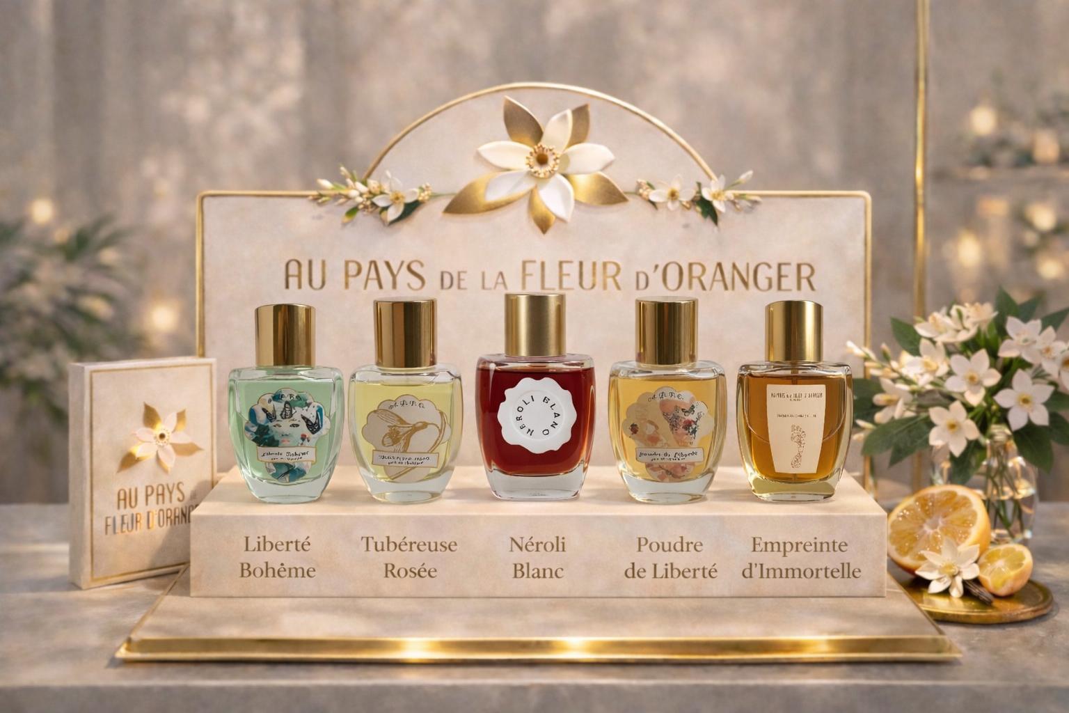 La collection Au Pays de la Fleur d'Oranger